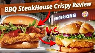 Burger King BBQ Chicken vs McDonald's McCrispy Which Tastes Better?