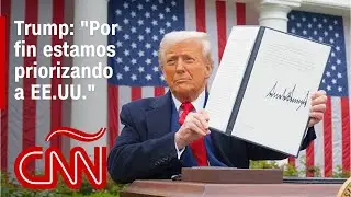Discurso completo de Donald Trump donde anunció nuevos aranceles recíprocos