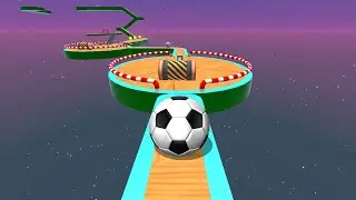 Sky Rolling Ball 3D - All Levels Gameplay Android, iOS ( Level 01 - 12 )