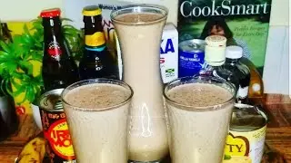 How To Make Jamaican Guinness Punch||Strongback|| Help To Boast Stamina and Durability In Men🥜🏋️&zwj;♂️