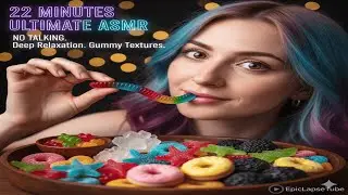 22 MINUTES ULTIMATE ASMR 🍭 Epic Gummy Compilation (No Talking) Deep Relaxation #asmreating  #asmr