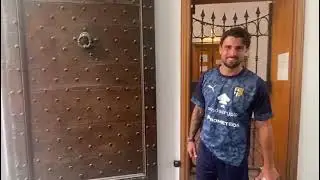 Parma Calcio, Patrick Cutrone, fine visite mediche e saluto ai tifosi