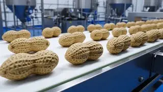 Pinut Factory Process | Factory Mein Pinut Se Oil Tak Ka Safar
