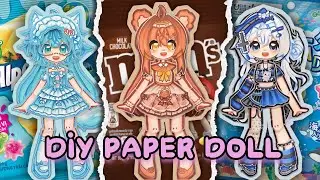 DIY Paper Dolls | Easy Step-by-Step Tutorial at Home
