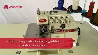 M&aacute;quina de coser Fileteadora Gemsy GEM 757F XH - Impocoser