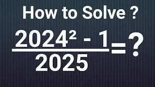 A Beautiful Math Problem