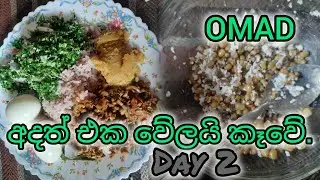 අදත් මං එක වේලයි කෑවේ.සතියක් එක දිගට එක වේලක්  විතරක් බත් කාලා කෙට්ටු වෙමු,OMAD සතියක් try කරල බලමු❤