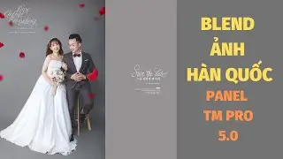 Sử l&iacute; ảnh h&agrave;n quốc ho&agrave;n chỉnh bằng Panel TM PRO 5.0