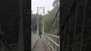 Thelappuzha Kadavu Hanging Steel Bridge, Vaipur, Kerala