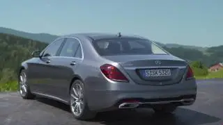Mercedes-Benz S 500 Exterior Design in Selenite grey metallic | AutoMotoTV