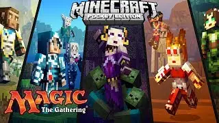 Magic the Gathering Skin Pack Review  - Minecraft Pocket Edition and Windows 10 Edition