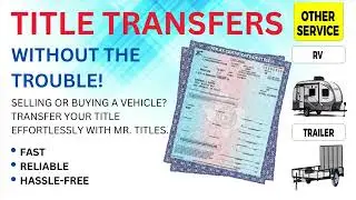 TITLE TRANSFER I MR-TITLES I
