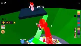 Tower of fun, robin sedang main gamenya