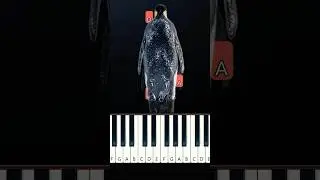 VIRAL PENGUIN MEME SONG (SLOW EASY PIANO TUTORIAL)