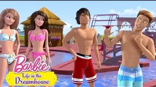 &iexcl;BARBIE TIENE LA FIESTA DE PISCINA PERFECTA! 👩💦🏖 | Life In The Dreamhouse | Barbie en Espa&ntilde;ol Latino