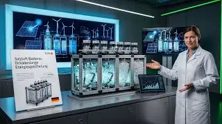 Германия создала революционную соляно-воздушную батарею, которая хранит возобновляемую энергию на...