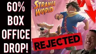 Strange World DISASTER gets worse! Earns just over $1000 a theater! HISTORIC box office Disney bomb!