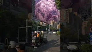I saw a planet landing, do you know which planet it is? #SpecialEffects #Astronomy #Relaxation