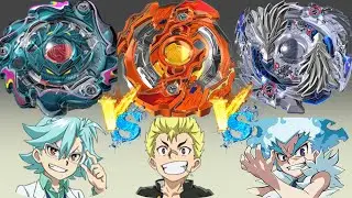 Beyblade Burst 【 Naoki VS Rantaro VS Lui 】 Tripie Battle 베이블레이드 버스트 트리플 배틀 ベイブレードバースト