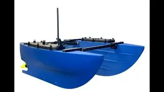 BlueBoat, blue boat Automation Survey done, (www.eco-robotics.com) ,made by Blue Robotics, USA