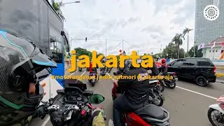 Saturday Morning Ride Di Jakarta Bersama Beberapa Komunitas Motor