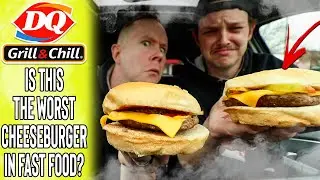 The $2.89 Single Cheese Burger from Dairy Queen | Number Six With Cheese Fast Food Reviews