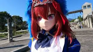 着ぐるみでお散歩（群馬フラワーパーク 2021/10）Kigurumi Take a walk in Gunma flower park