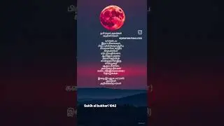 #lunar eclipse #fullredmoon #tamil hadith @QuranTamilTranslation