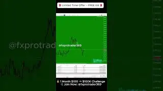 $100 to $100K Challenge &ndash; FREE EA 🚨 #forex