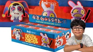 NEW AMAZING DIGITAL CIRCUS ANIMINIZ COSTUME ADVENTURE SERIES BOX COLLECTION Figures Toys EPISODE 6