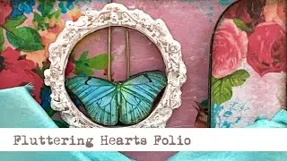 Fluttering Hearts Folio