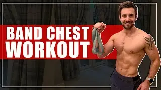 RESISTANCE BAND CHEST WORKOUT! Follow Along with Me at HOME! Big Chest Pump!...