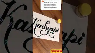 easy calligraphy with doms brushpen #stationary #brushpen #easycalligraphy