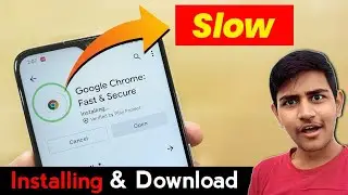 Playstore Slow Downloading Problem - Long Installation Time Solved ⚡ | Playstore can't download apps