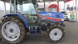 【イセキ/Iseki】トラクター　TJ75　エンジン始動・ロータリー昇降 【トラクター買取】