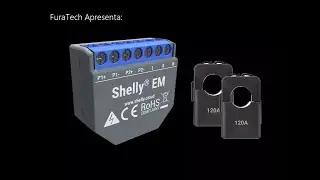 Unboxing Instalação Shelly EM para control do consumo da casa