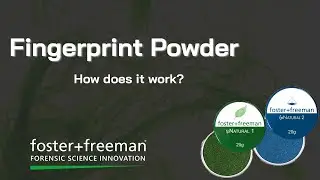 Fingerprint powders How do they work?! - foster+freeman fpNATURAL&reg; 1+2