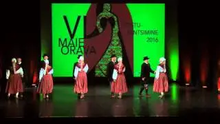 VI Maie Orava tantsude võistutantsimine D rühmad