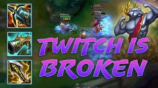 URF Twitch is BROKEN - Ultra Rapid Fire LoL