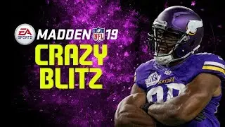 Crazy Day 1 Blitz For Easy Sacks (Madden 19)