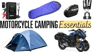 Planning a winter motorcycle camping trip.