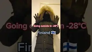 Getting Ready for Finland Winter Weather #finland