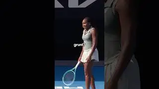 Coco Gauff GRUNTS like Rublev! 😅