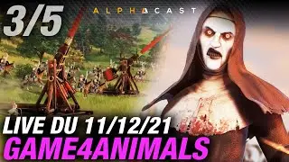 VOD ► GAME4ANIMALS - PROPNIGHT & AGE OF ASMR TO HELP YOU SLEEP  - Live du 11/12/2021