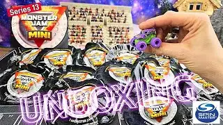 Unveiling the Excitement: Monster Jam Series 13 Mini Trucks Unboxing