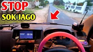 BELAJAR SABAR DAN NGALAH SAAT LEWAT JALAN SEMPIT