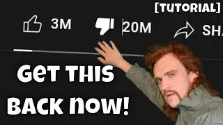 How to see Dislikes on YouTube