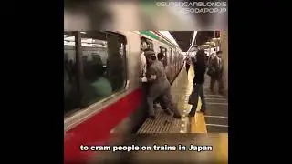 Hury up  if you slip you might fall in a rail and the worst could happen.