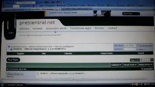 ##OLD##How to enable email  rotation, and text/email FW on the palm pre
