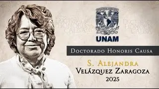 Soledad Alejandra Velázquez Zaragoza, doctora honoris causa por la UNAM 2025.